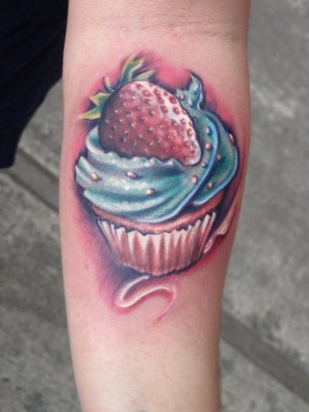 Tattoos - cupcake by johnny smith - 68421